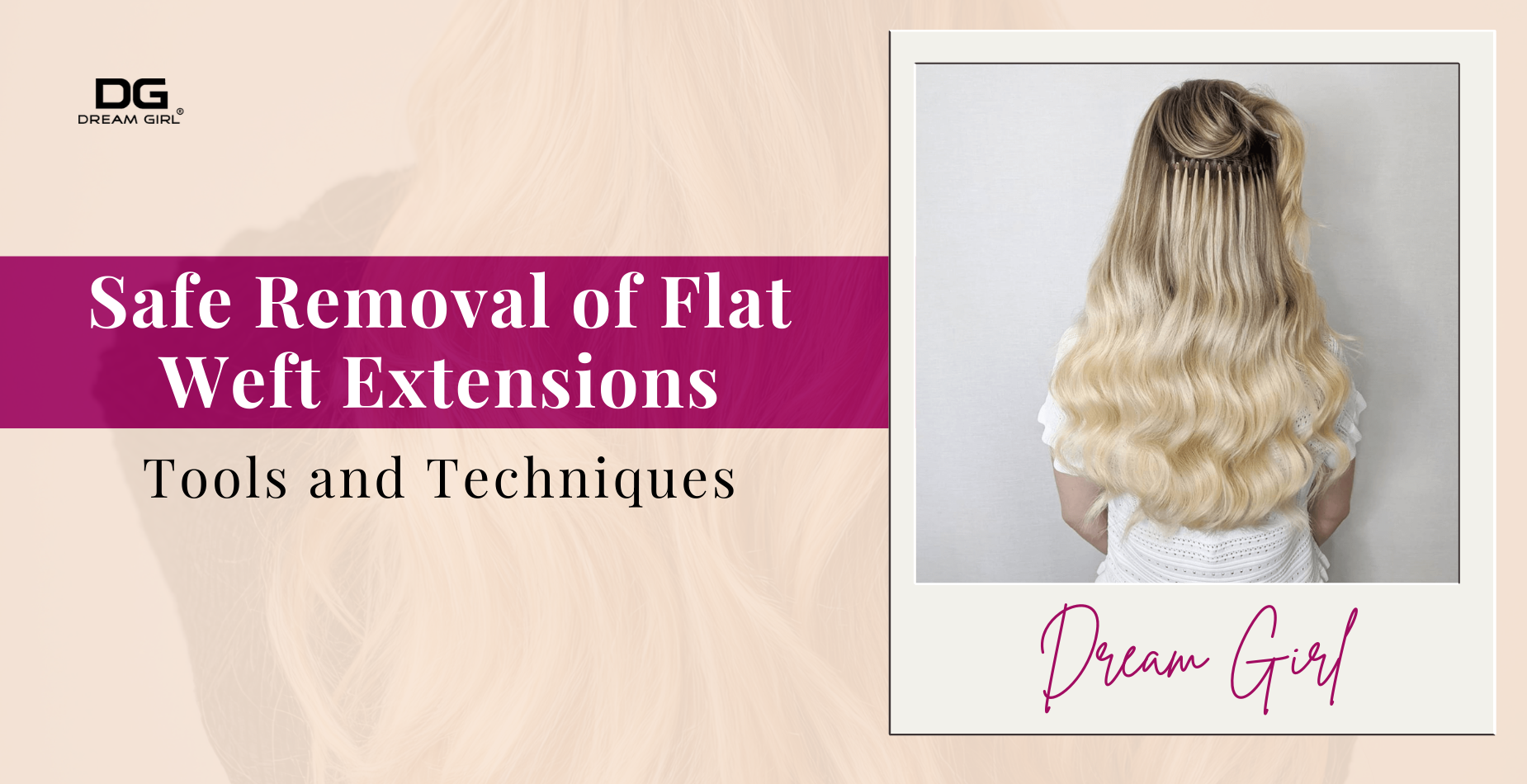 Safe Removal of Flat Weft Extensions: Tools and Techniques