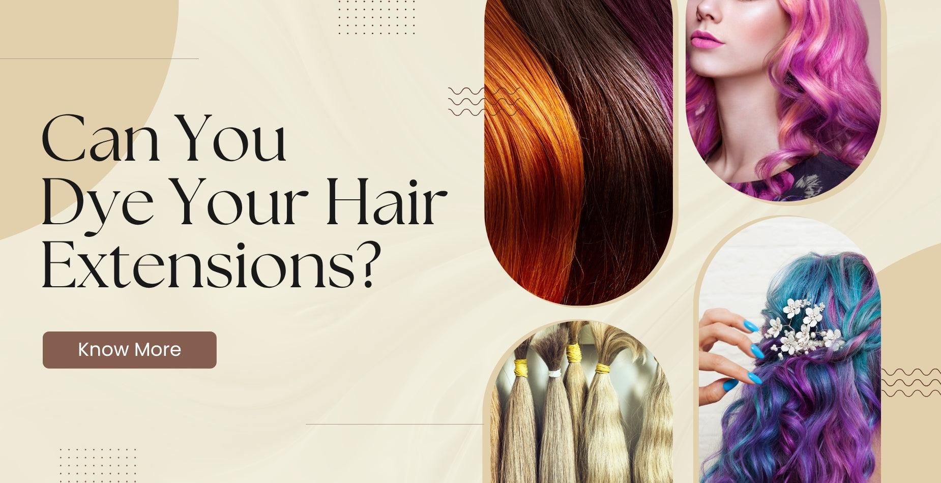 Can You Dye Hair Extensions? Here's What You Need to Know