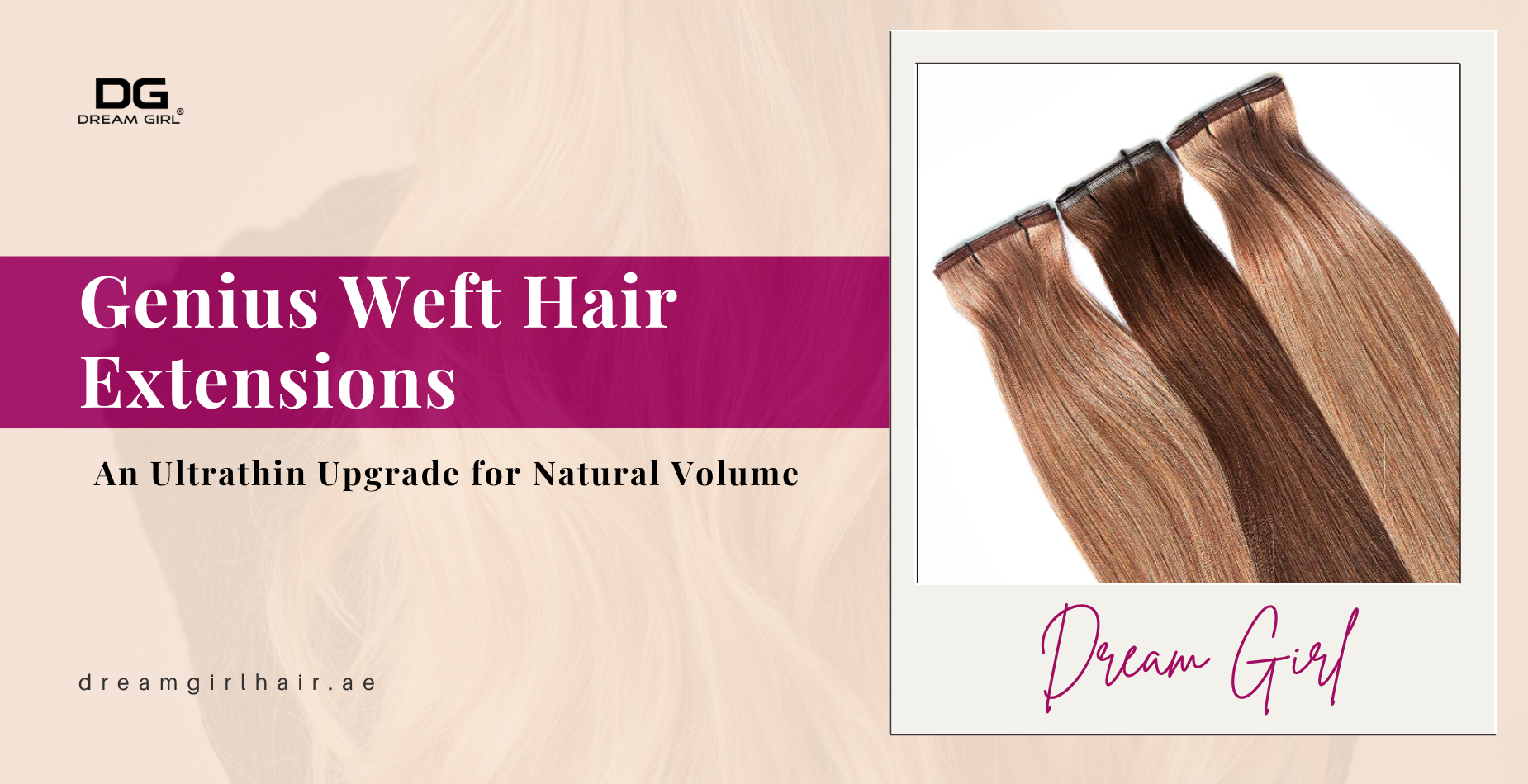 Genius Weft Hair Extensions: An Ultrathin Upgrade for Natural Volume
