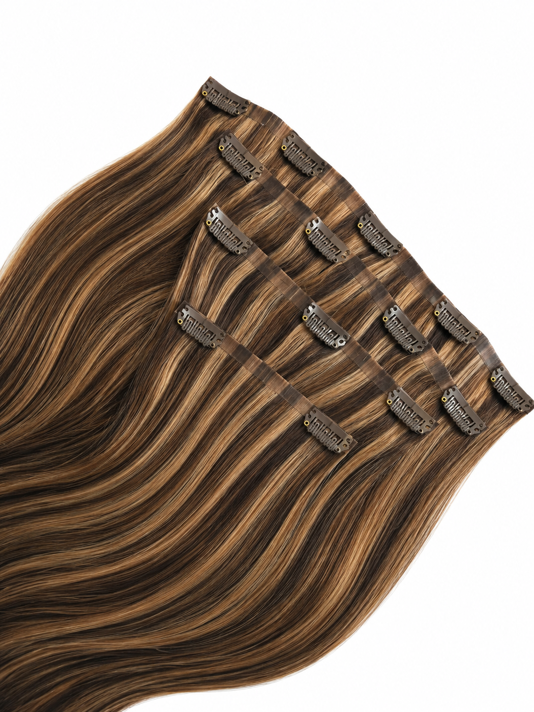 Prive PU Skinny Clips Hair Extensions