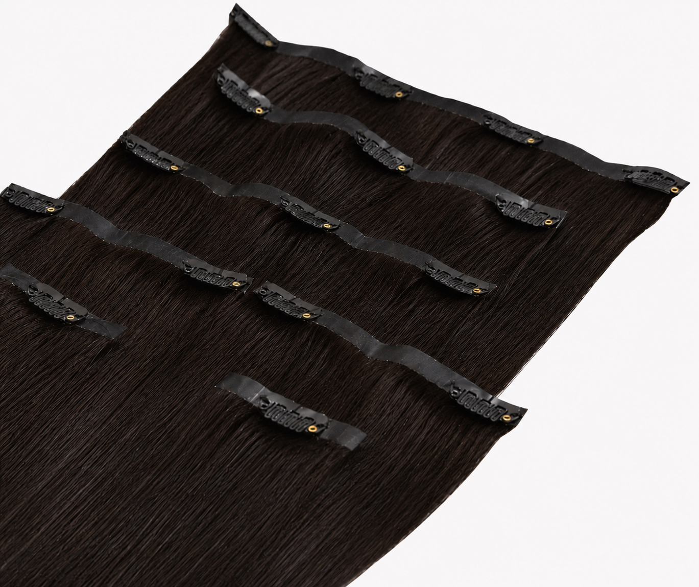 Prive PU Skinny Clips Hair Extensions