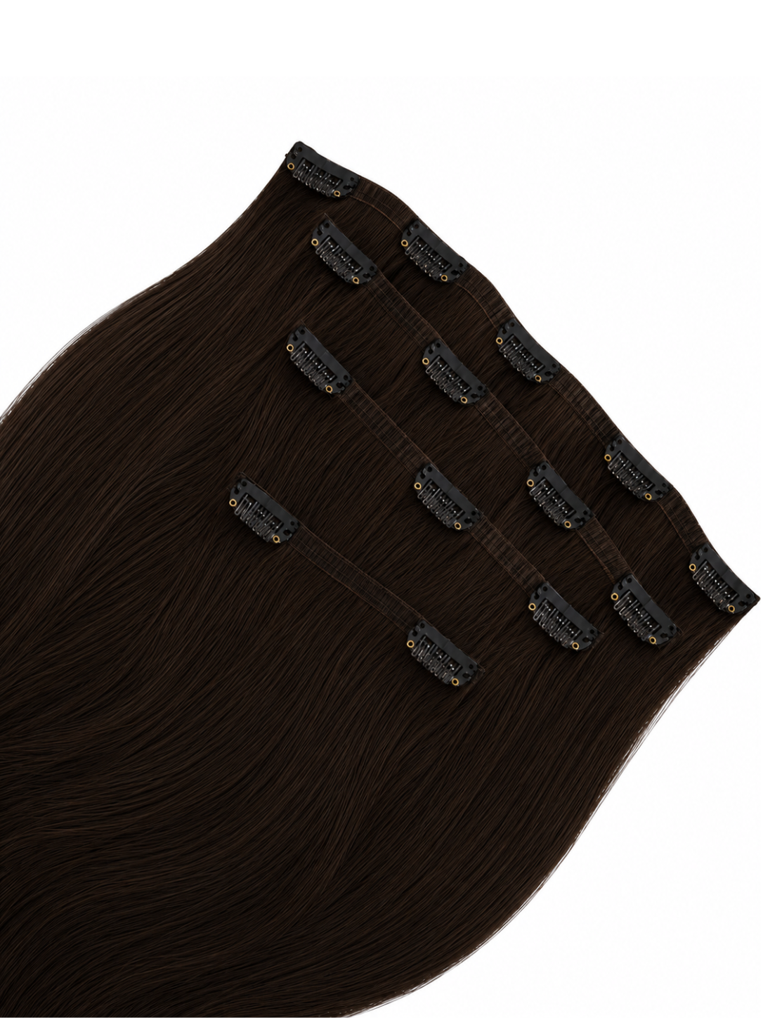 Prive PU Skinny Clips Hair Extensions