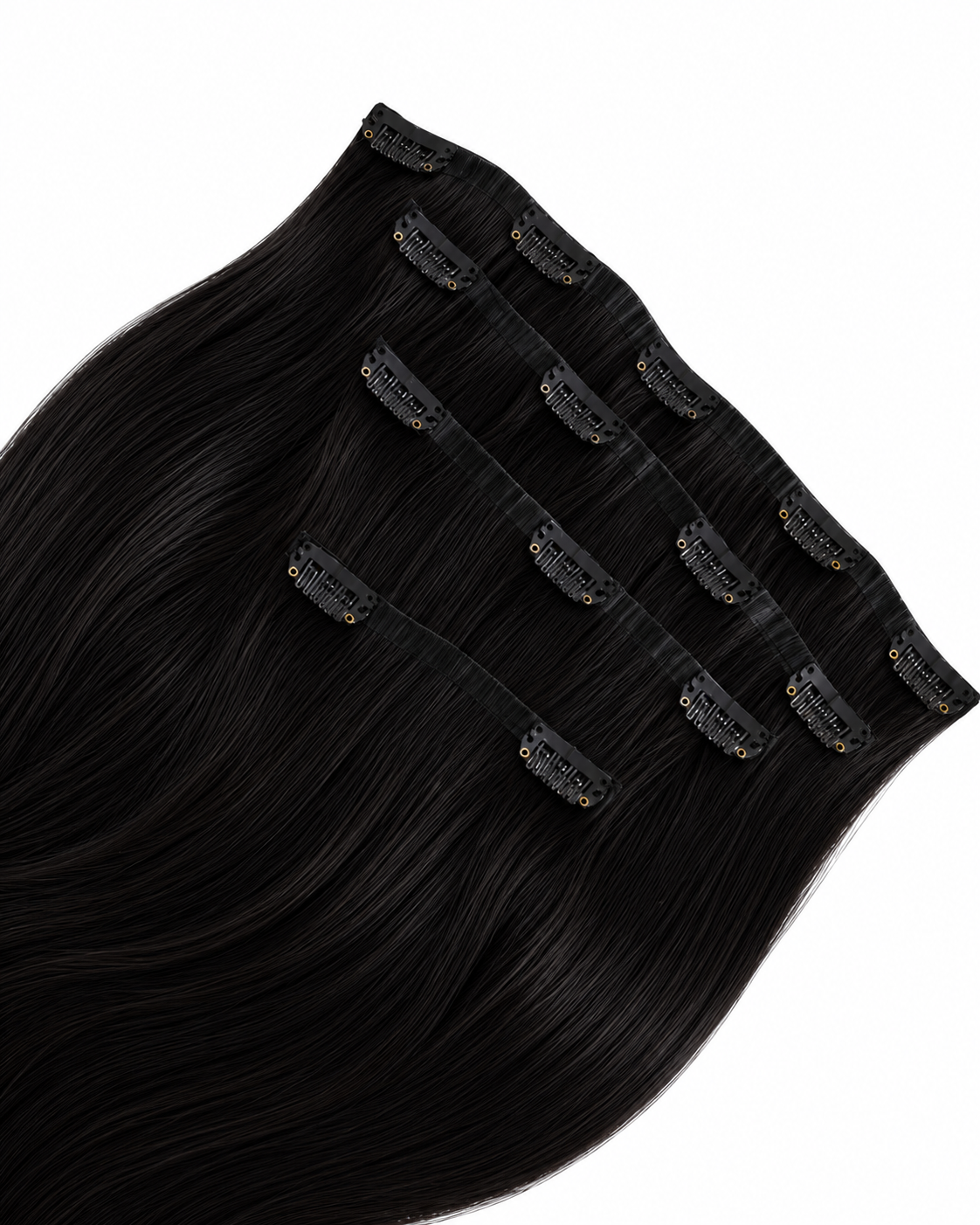 Prive PU Skinny Clips Hair Extensions