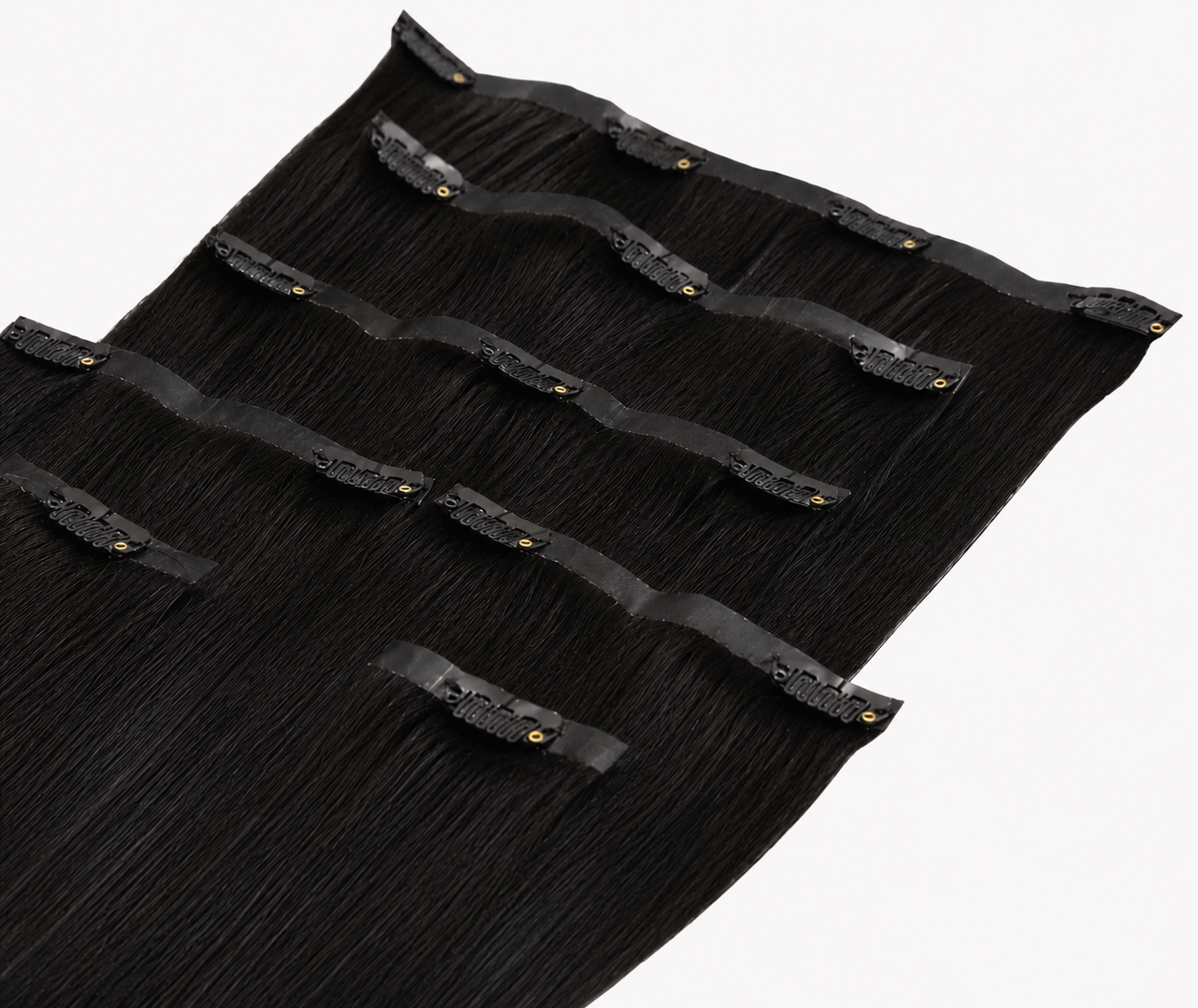 Prive PU Skinny Clips Hair Extensions