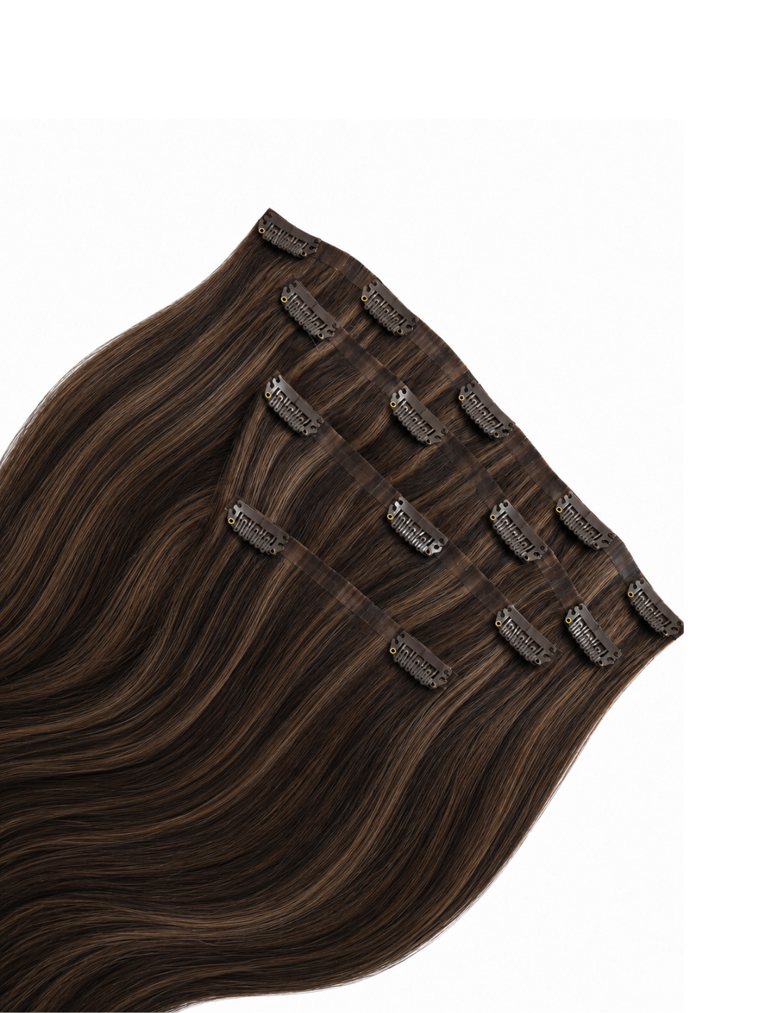 Prive PU Skinny Clips Hair Extensions