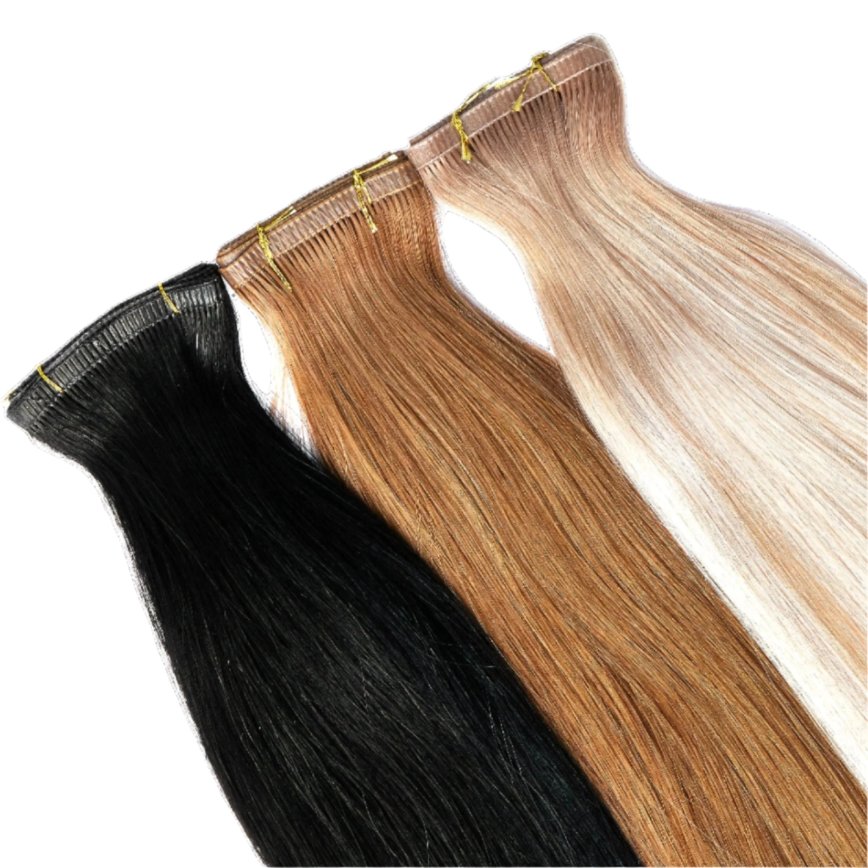 flat weft hair extensions Dg hair extensions conceal weft