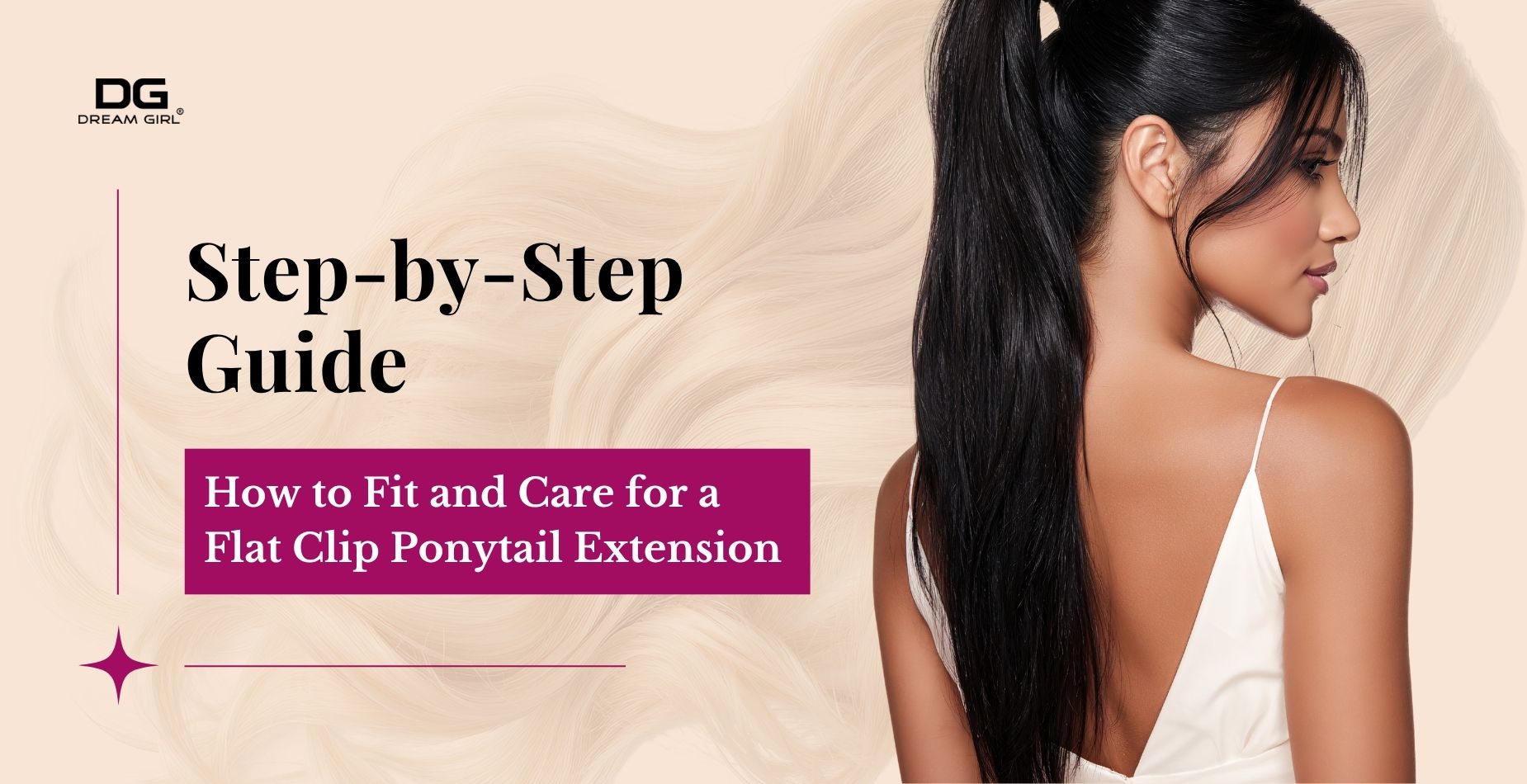 How to Fit and Care for a Flat Clip Ponytail Extension: Step-by-Step Guide