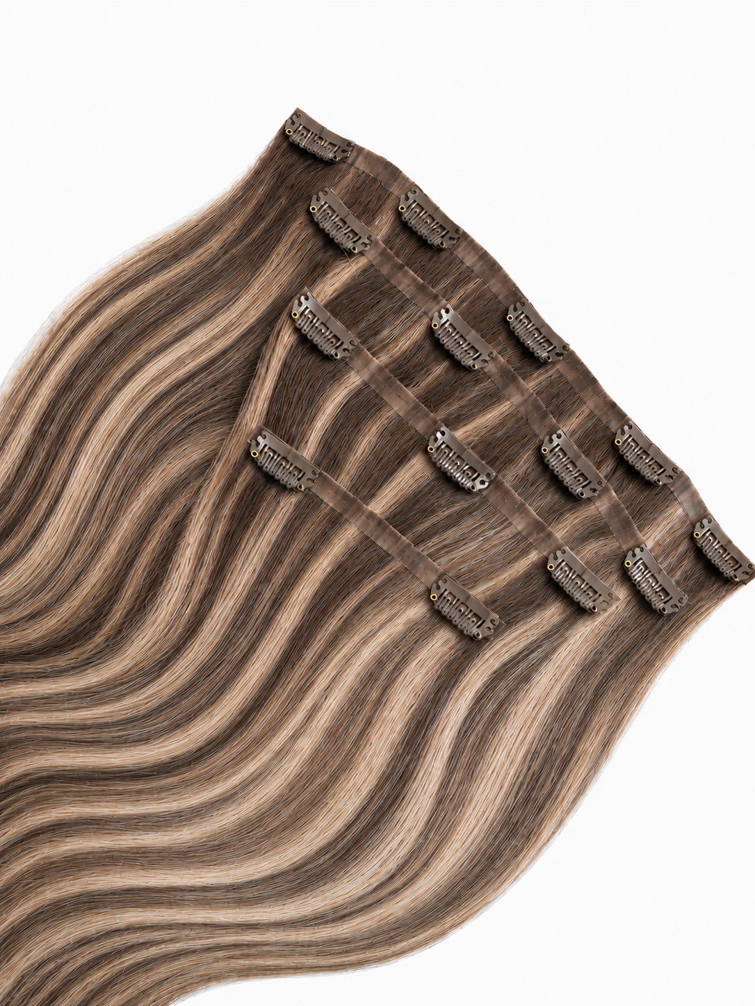 Prive PU Skinny Clips Hair Extensions