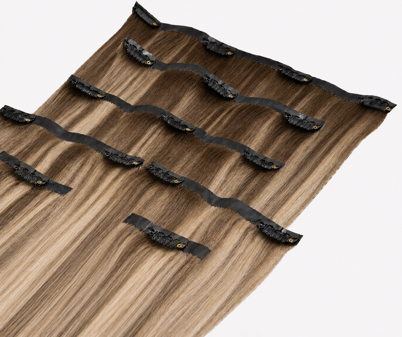Prive PU Skinny Clips Hair Extensions