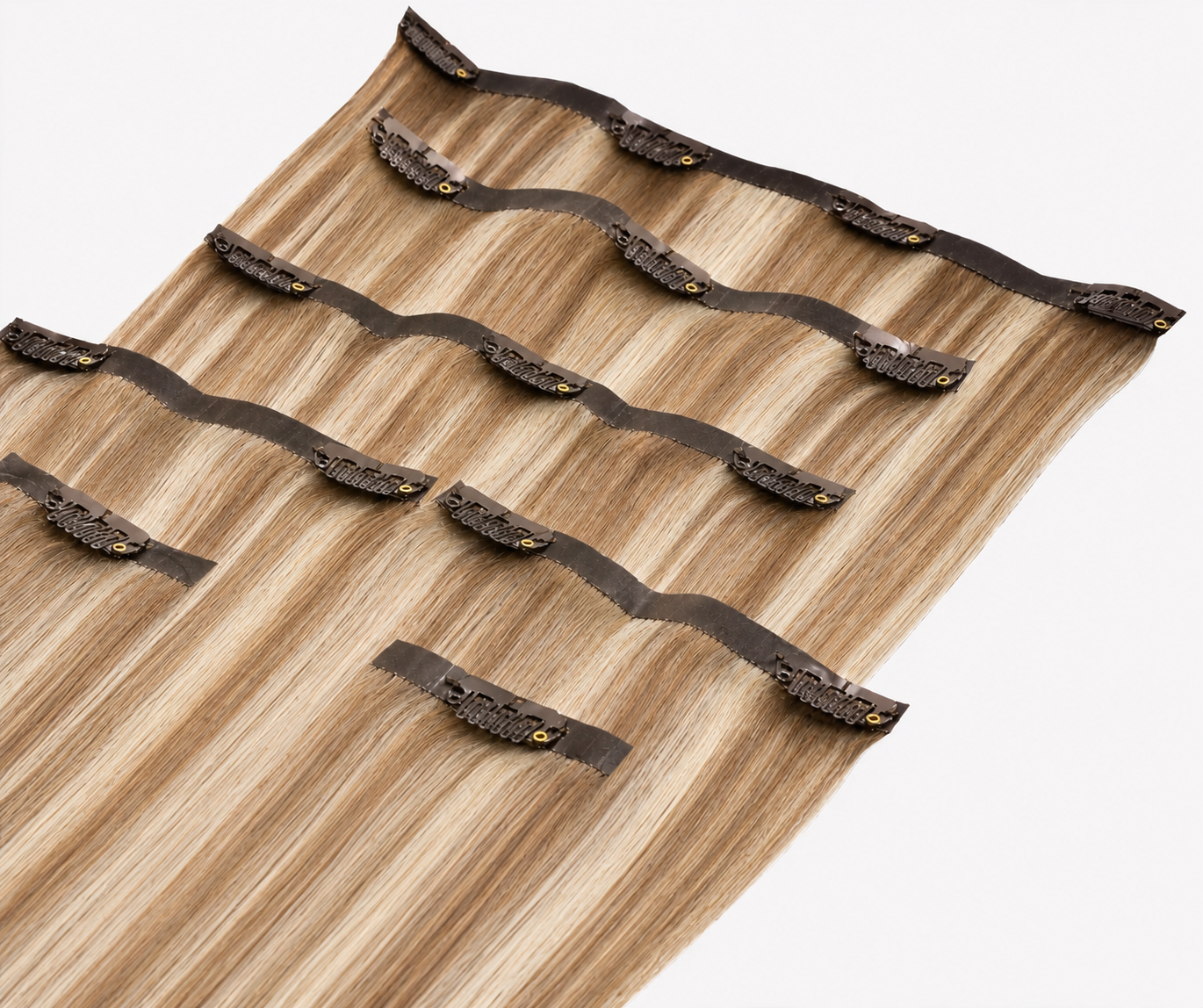 Prive PU Skinny Clips Hair Extensions