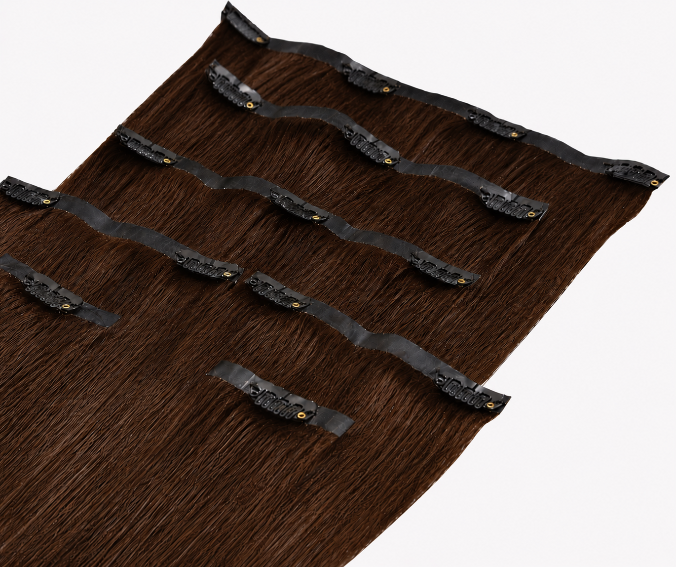 Prive PU Skinny Clips Hair Extensions