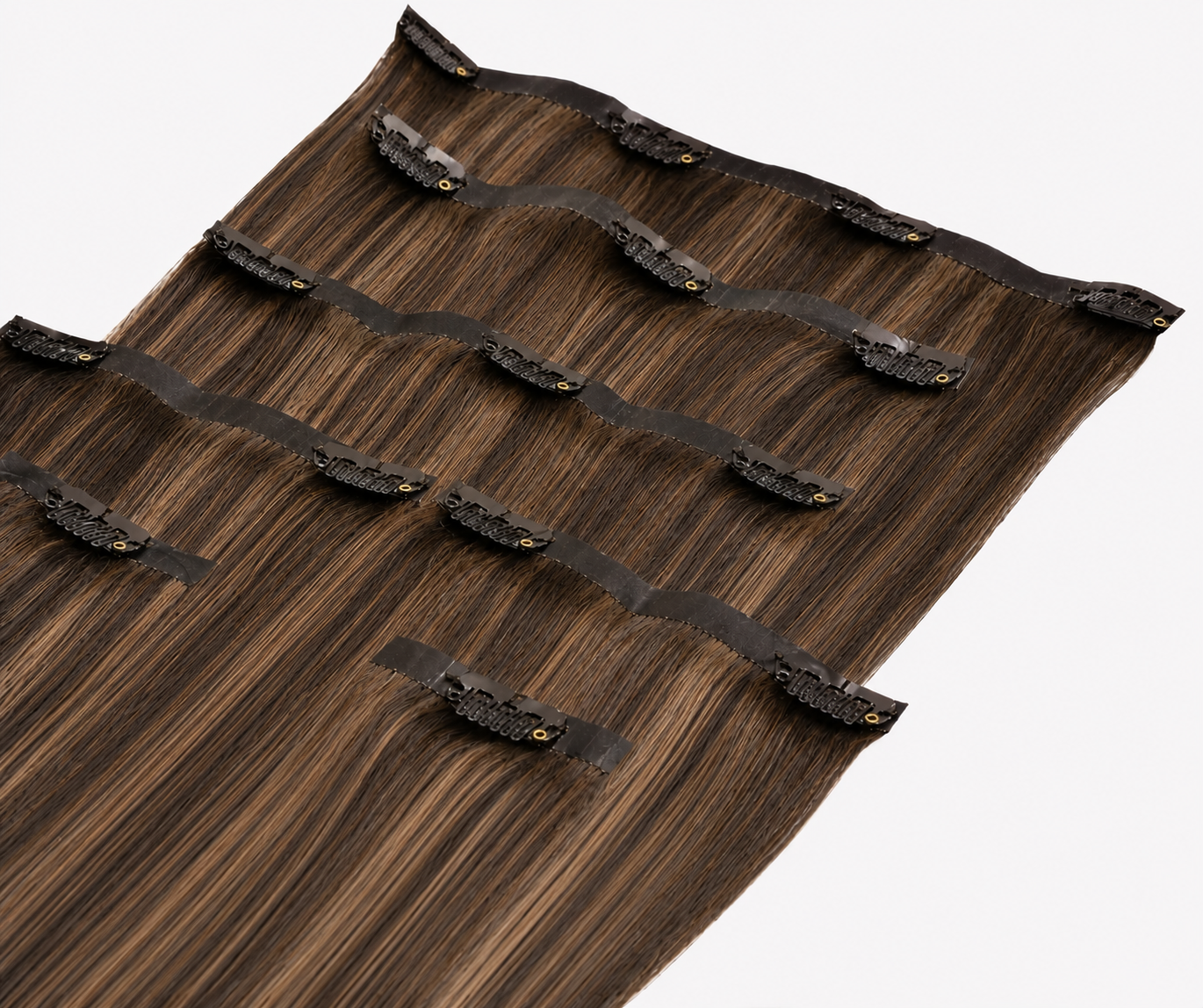 Prive PU Skinny Clips Hair Extensions