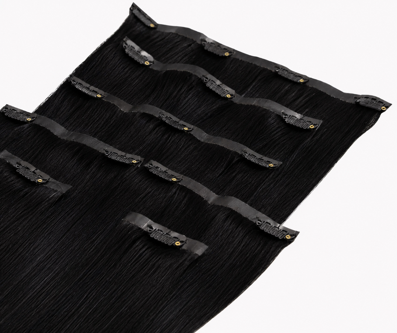 Prive PU Skinny Clips Hair Extensions