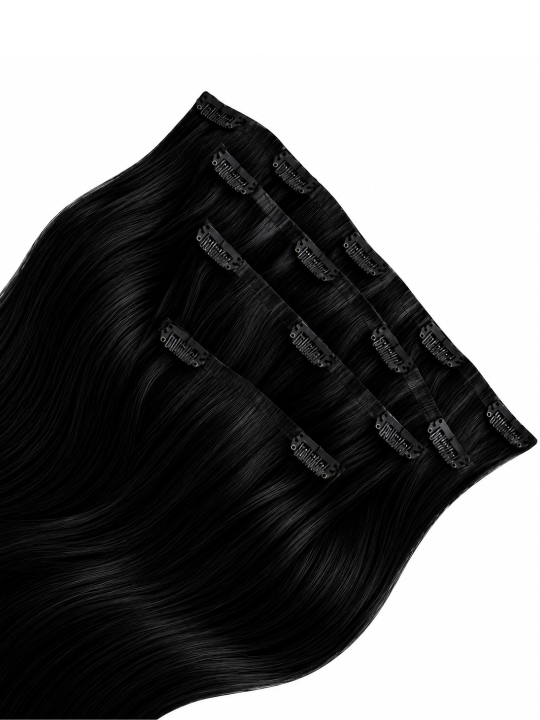 Prive PU Skinny Clips Hair Extensions
