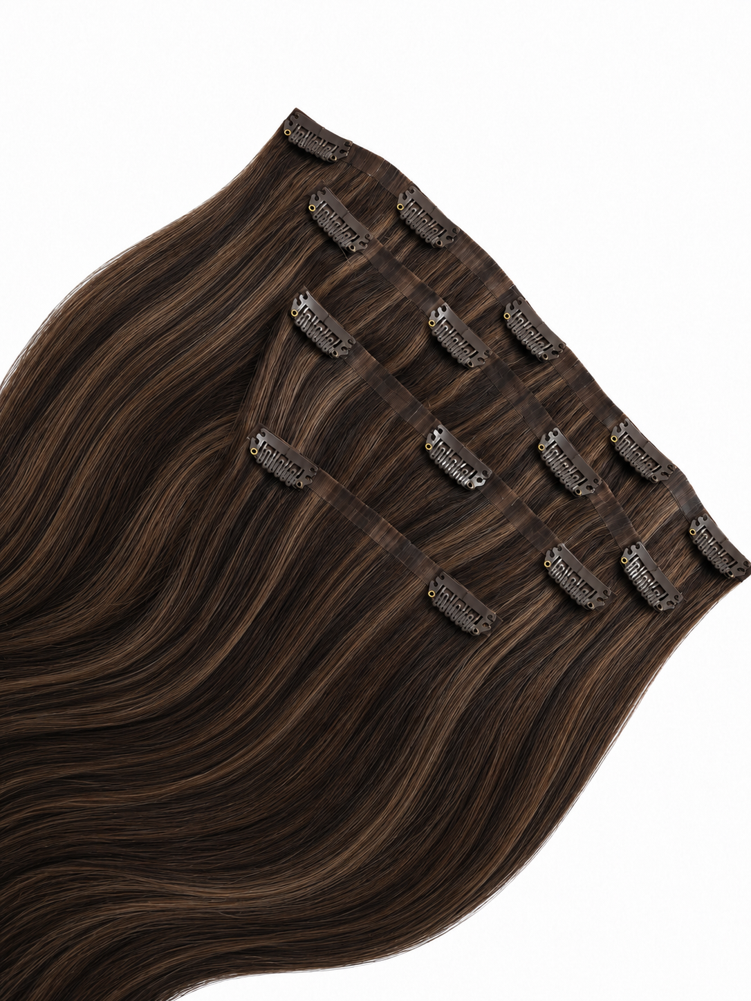 Prive PU Skinny Clips Hair Extensions