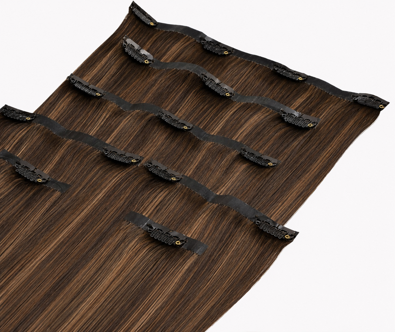 Prive PU Skinny Clips Hair Extensions